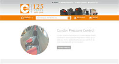 Desktop Screenshot of condor-usa.com
